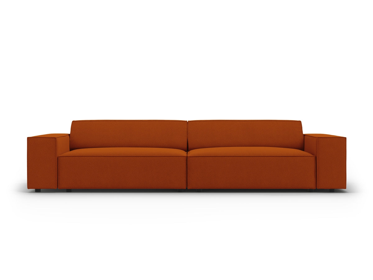 Jodie Modulares Sofa 3 Sitzer in Terracotta-Megan präsentiert im Onlineshop von KAQTU Design AG. 3er Sofa ist von Micadoni
