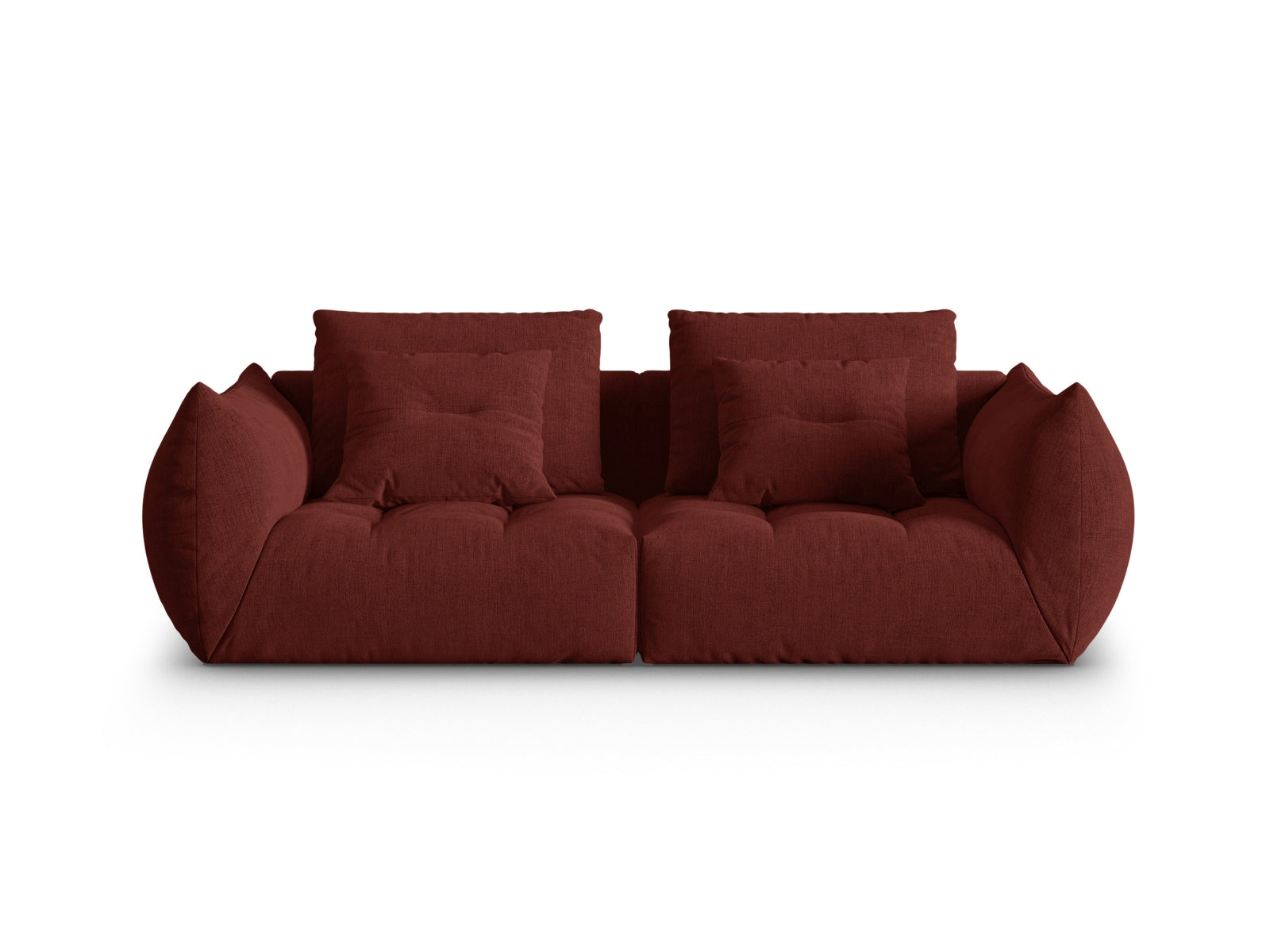 Bloom Modular Sofa 3 Sitzer in Red präsentiert im Onlineshop von KAQTU Design AG. 3er Sofa ist von Micadoni