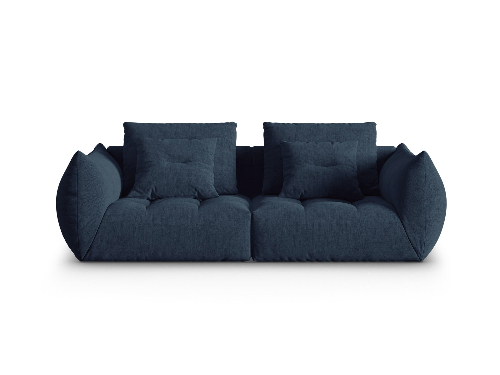 Bloom Modular Sofa 3 Sitzer in Dark Blue präsentiert im Onlineshop von KAQTU Design AG. 3er Sofa ist von Micadoni