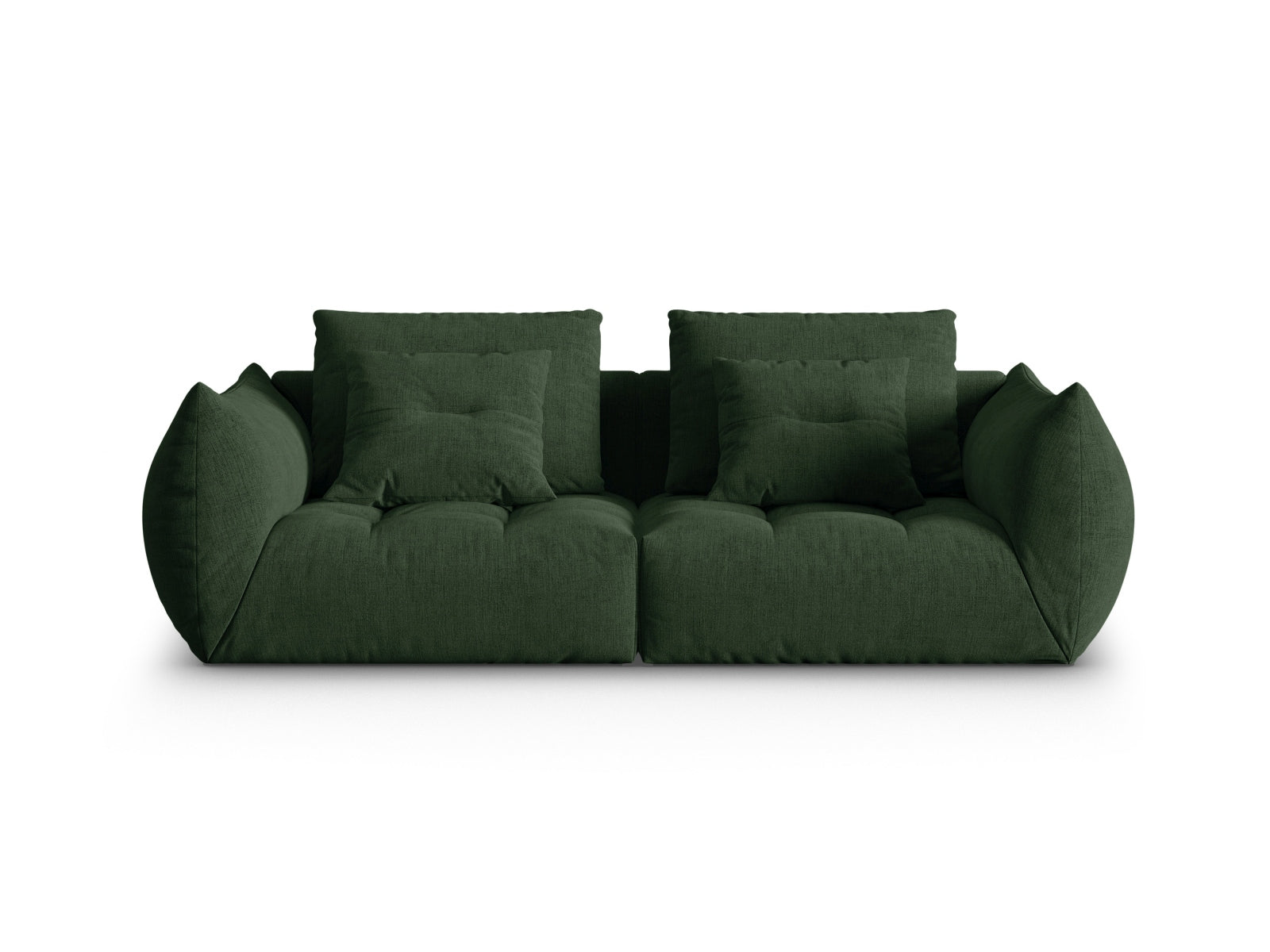 Bloom Modular Sofa 3 Sitzer in Moss Green präsentiert im Onlineshop von KAQTU Design AG. 3er Sofa ist von Micadoni