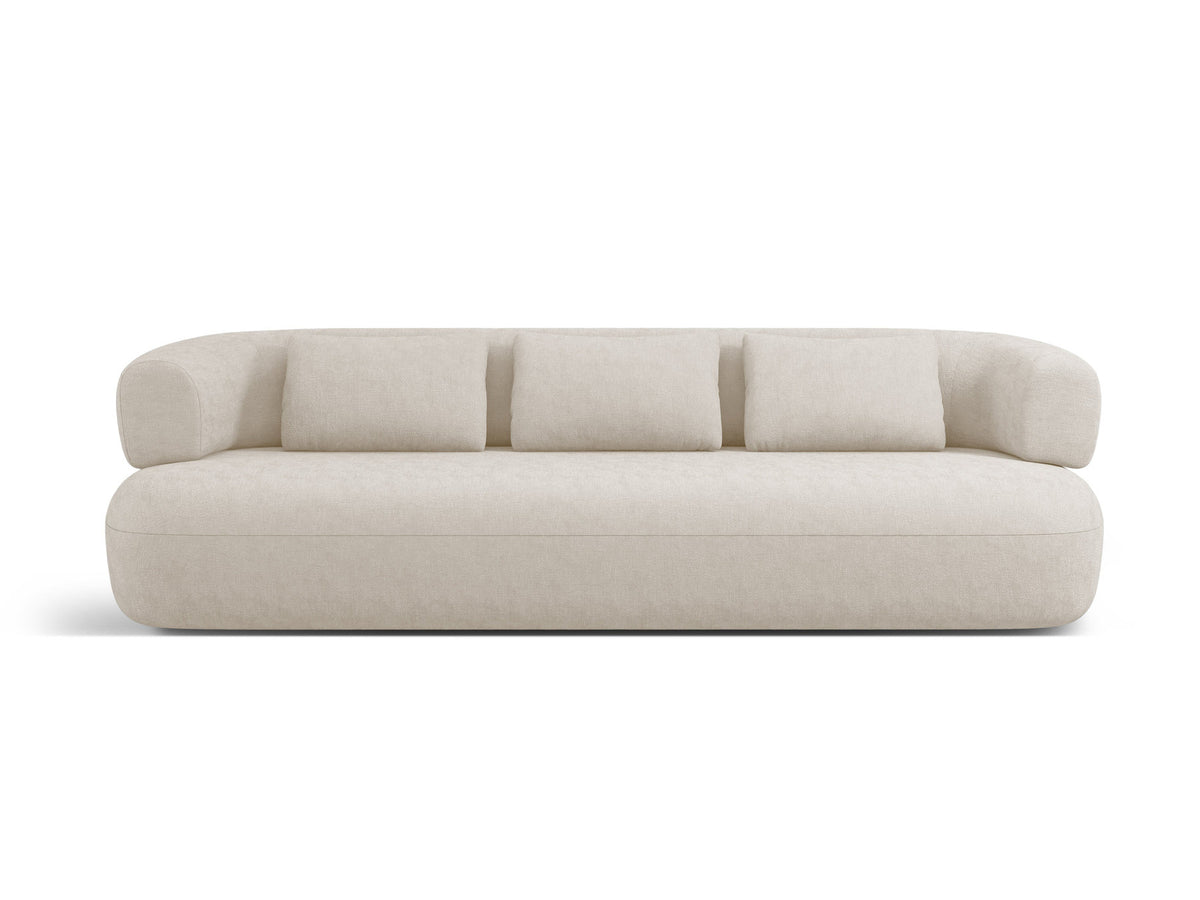 3-Sitzer Sofa Jenny in Light Beige-Perfect Harmony präsentiert im Onlineshop von KAQTU Design AG. 3er Sofa ist von Micadoni