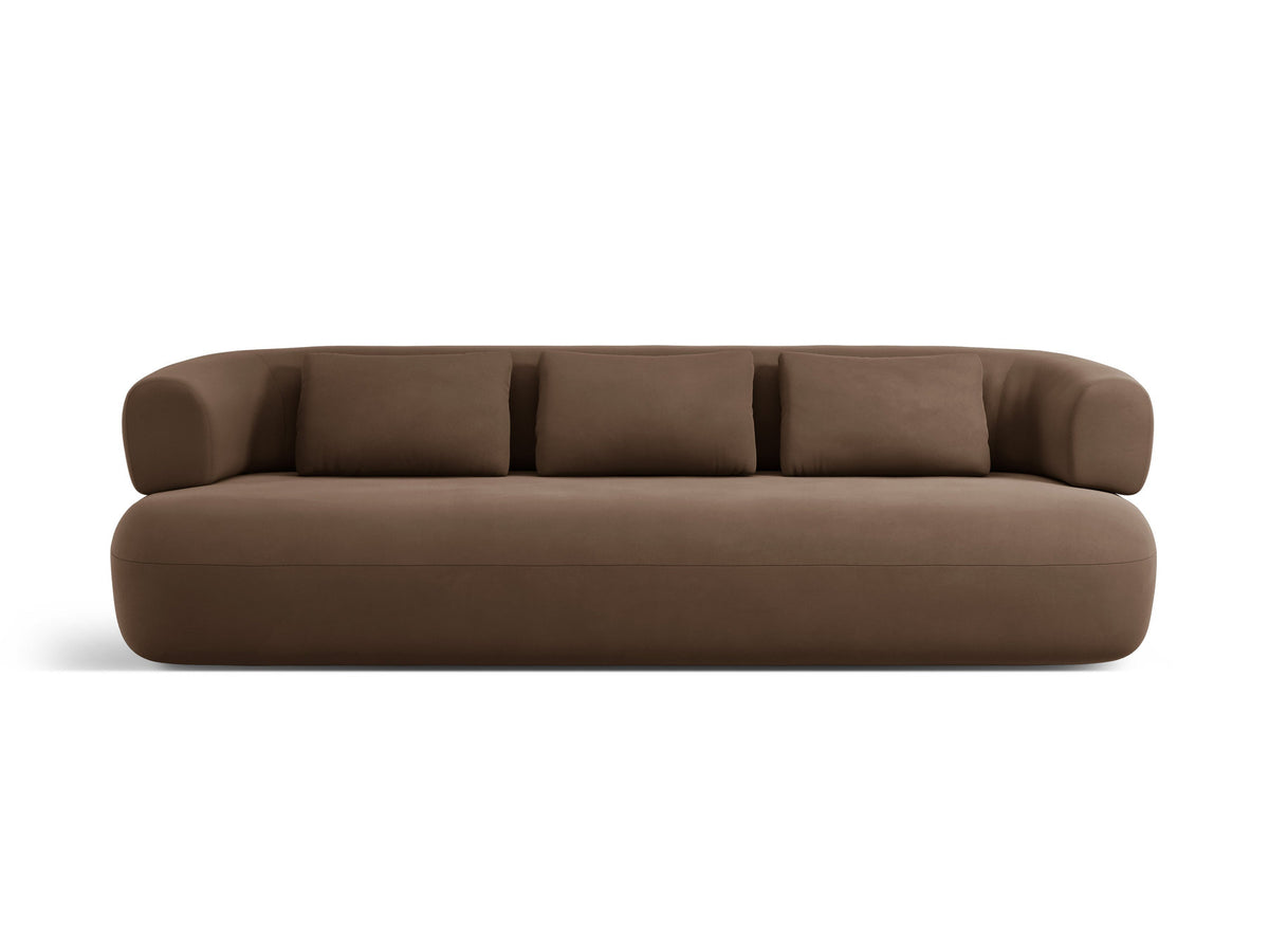 3-Sitzer Sofa Jenny in Chocolate-Salvador präsentiert im Onlineshop von KAQTU Design AG. 3er Sofa ist von Micadoni