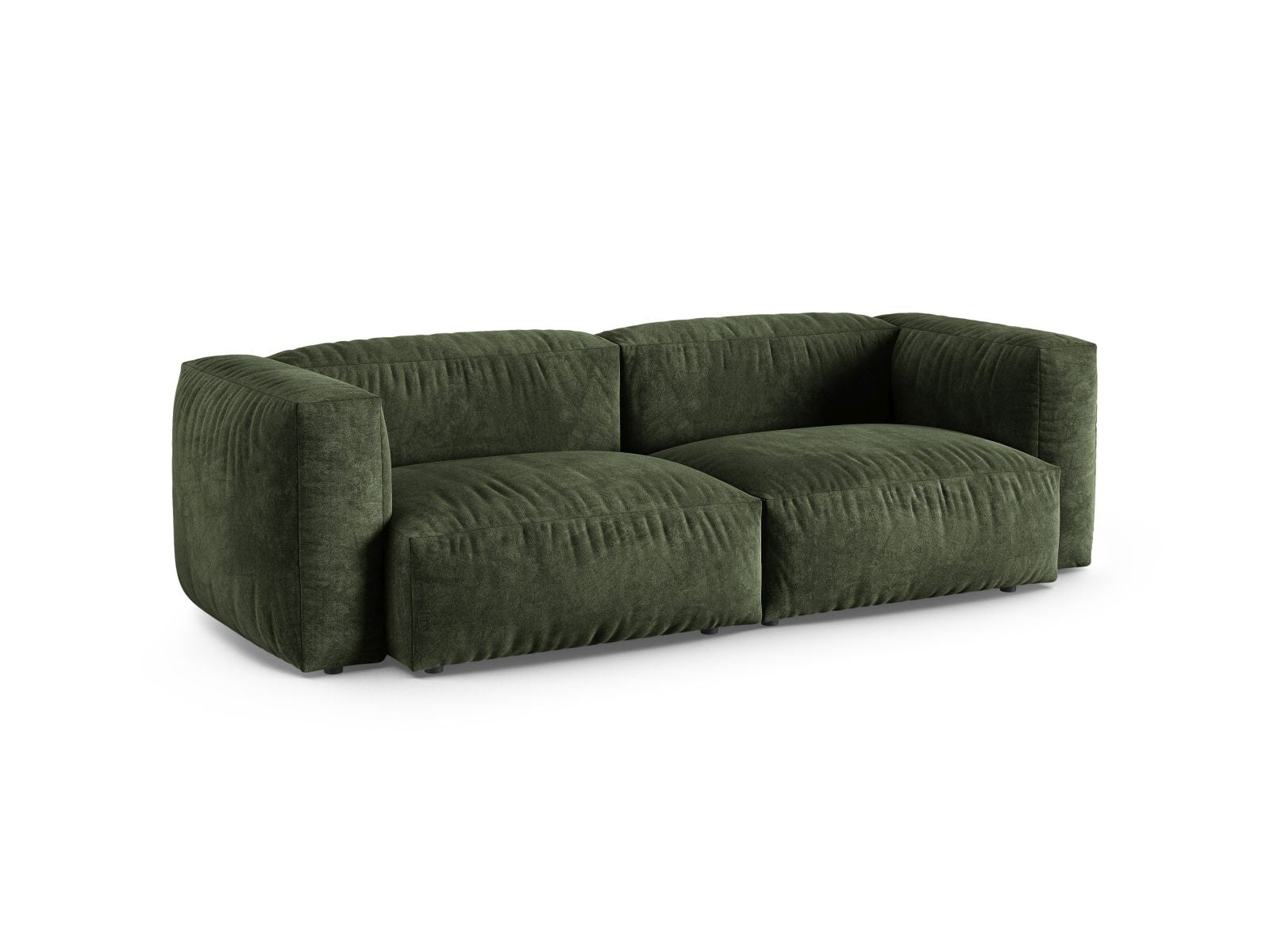 Elegantes 3-Sitzer Sofa XL Martina in der Farbe Green-Vogue, ideal für stilvolle Wohnräume, erhältlich bei KAQTU Design AG.