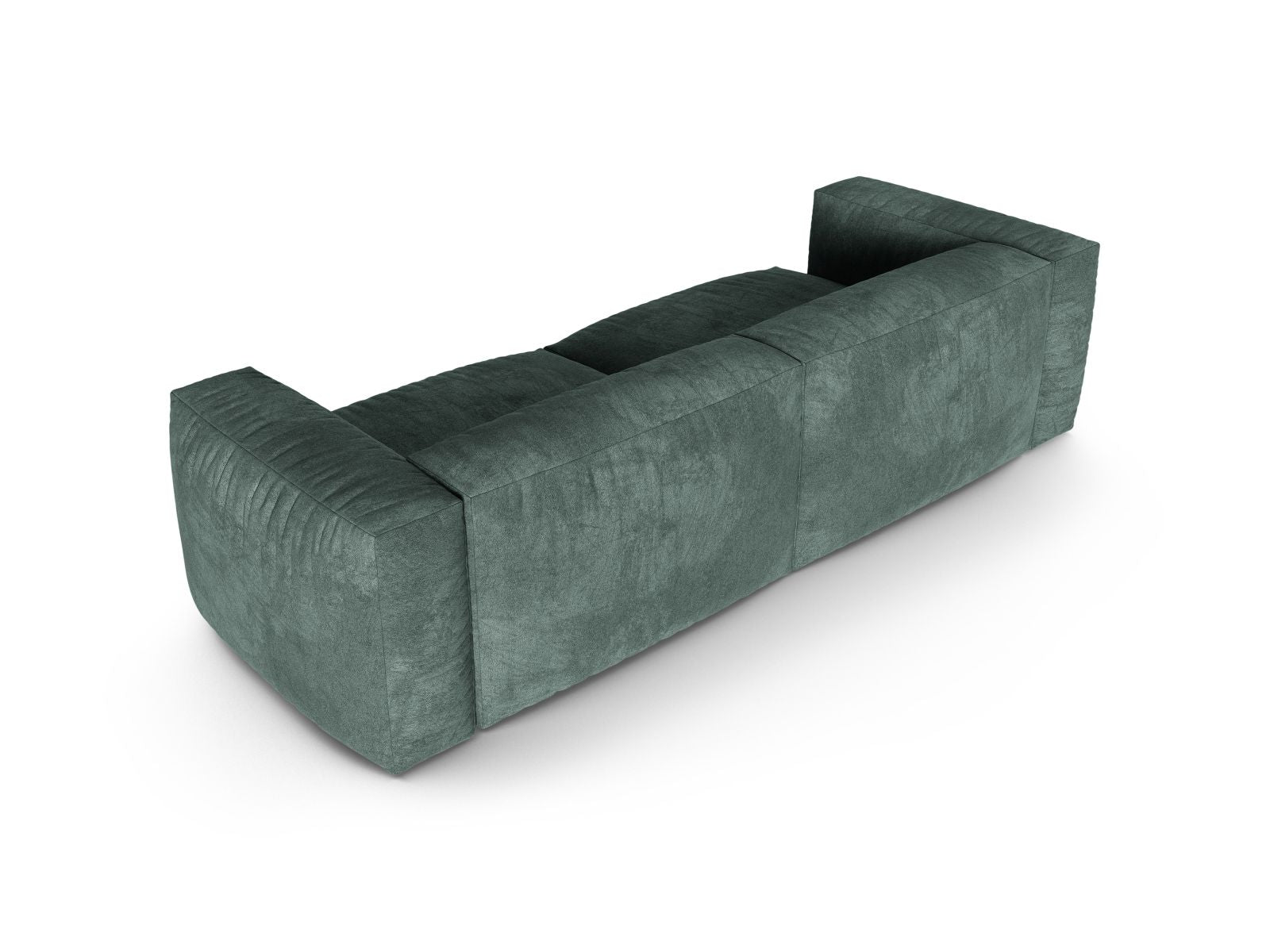Elegantes 3-Sitzer Sofa Martina in Petrol-Vogue, ideal für entspannte Abende und geschmackvolle Wohnräume.