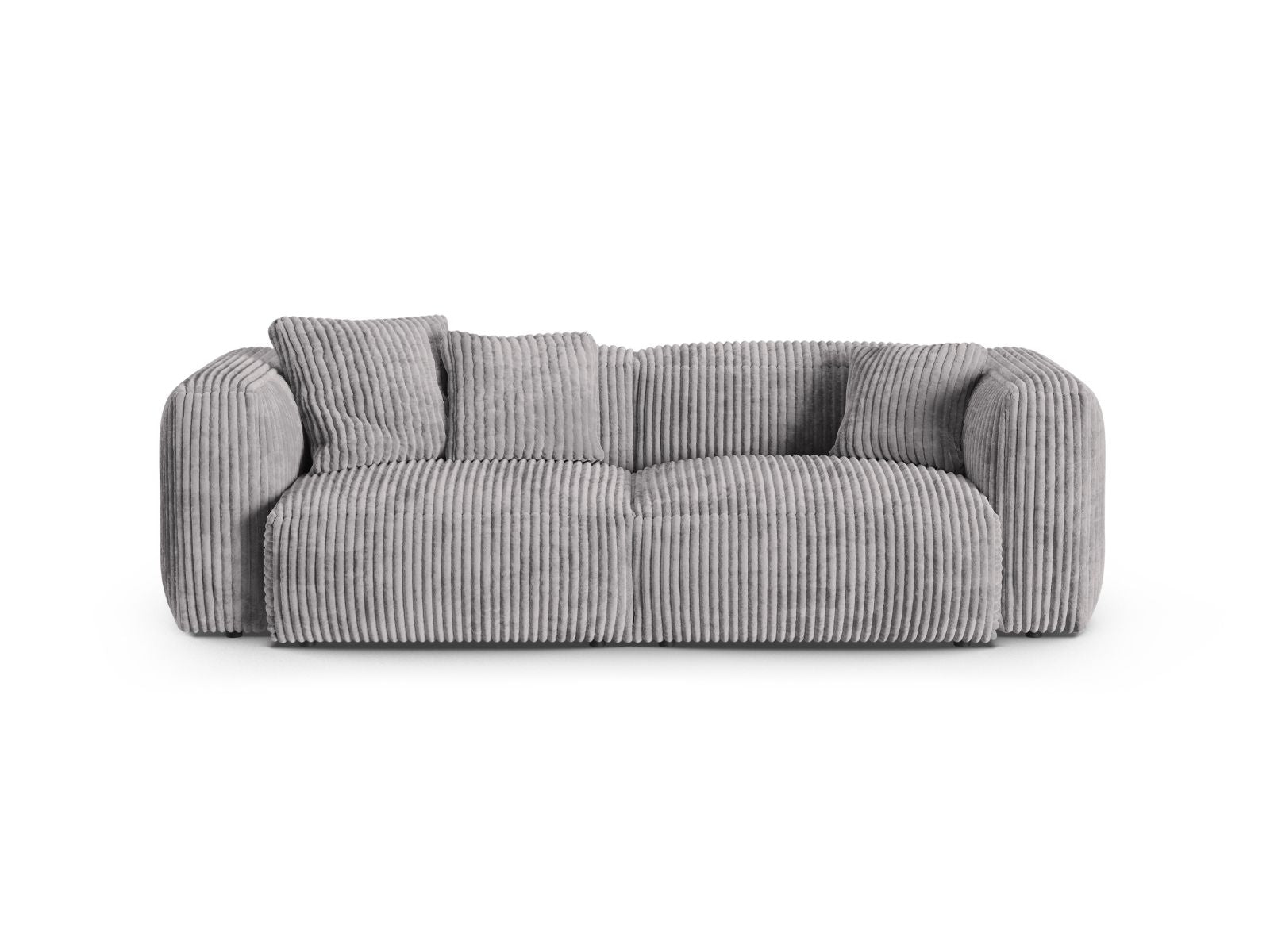 3-Sitzer Modular Sofa XL Martina in Light Grey-Tilia präsentiert im Onlineshop von KAQTU Design AG. 3er Sofa ist von Micadoni