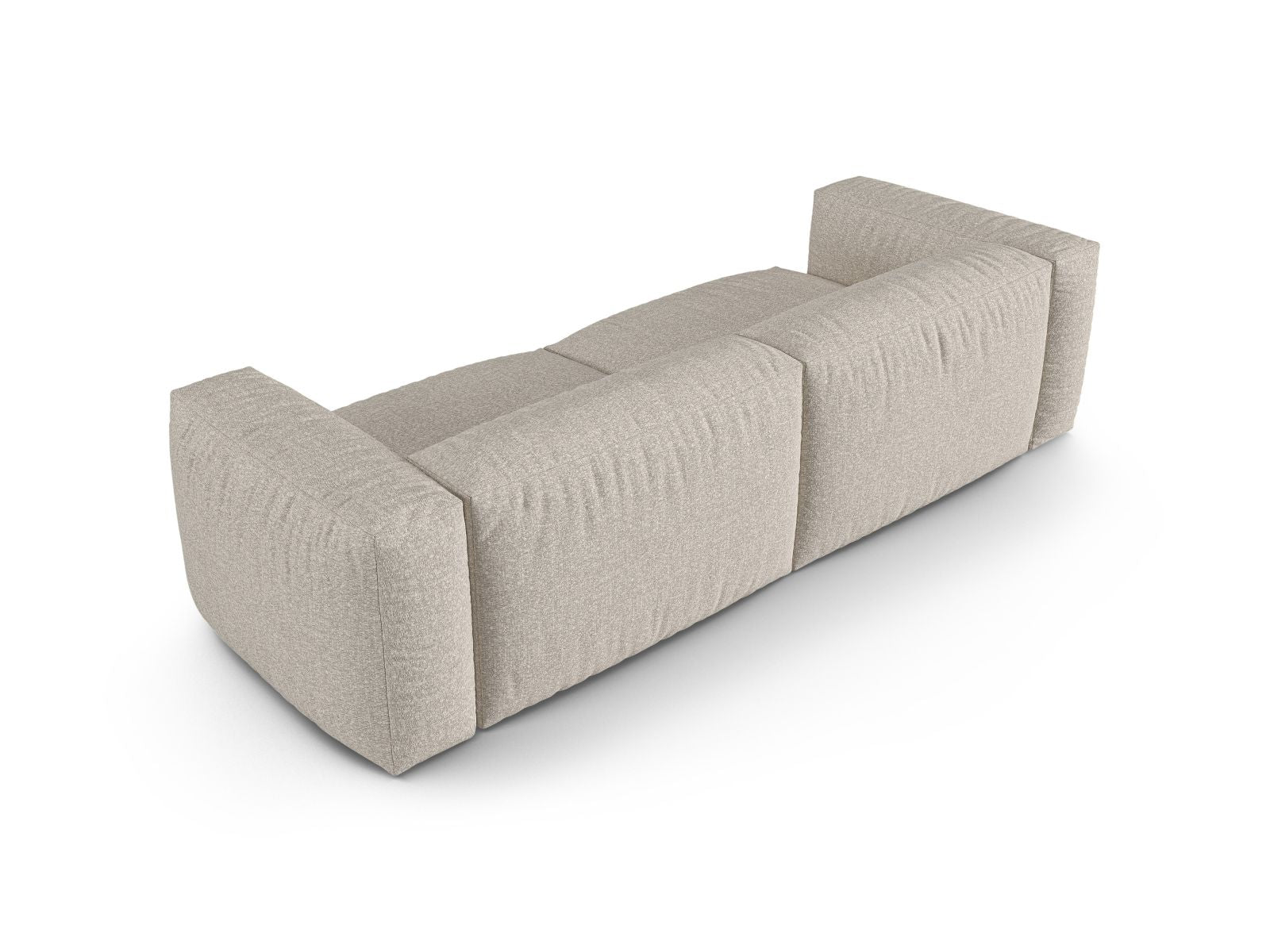 Beige 3-Sitzer XL Sofa Martina von Micadoni, stilvolles und modernes Möbel für entspannte Stunden im Wohnbereich.
