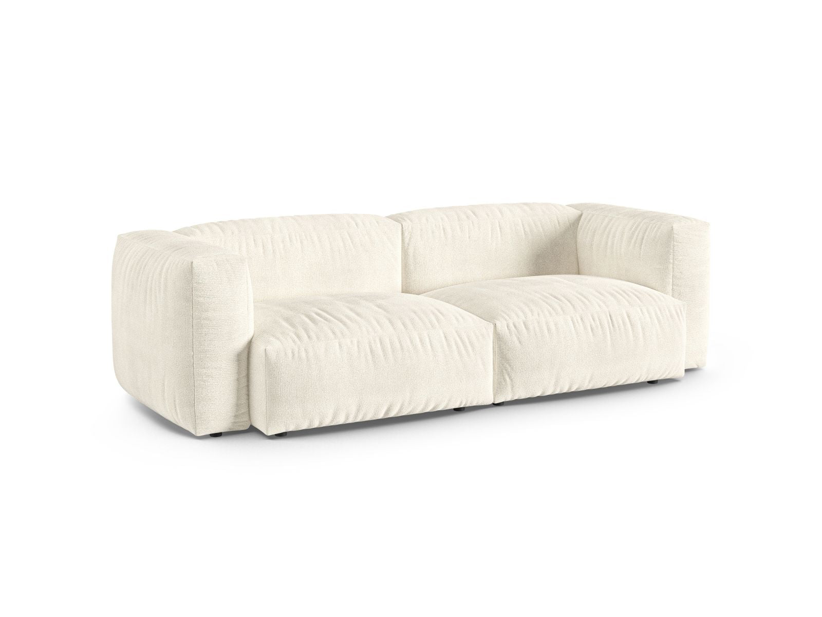 Elegantes 3-Sitzer Sofa XL Martina in Ivory-Monet, ideal für stilvolle Wohnräume, präsentiert von Micadoni.