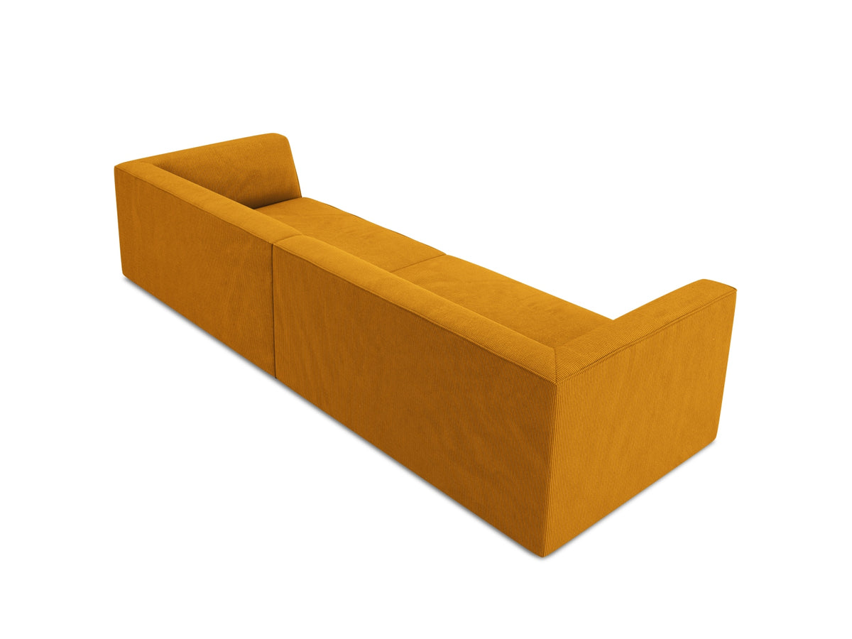 Ruby Sofa 4 Sitzer in Yellow-Scala präsentiert im Onlineshop von KAQTU Design AG. 4er Sofa ist von Micadoni