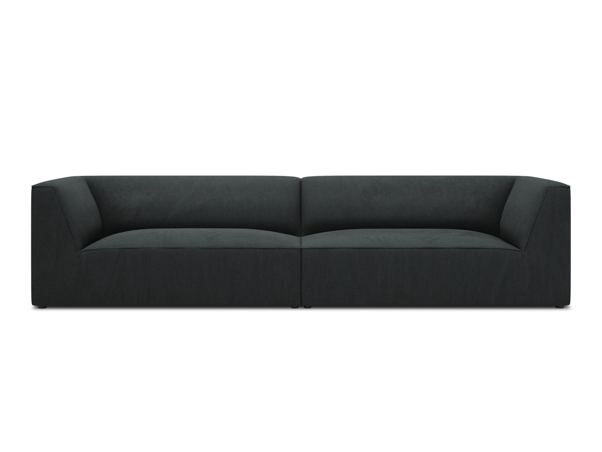 Ruby Sofa 4 Sitzer in Black-Scala präsentiert im Onlineshop von KAQTU Design AG. 4er Sofa ist von Micadoni