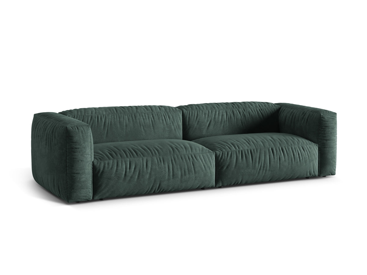 Martina Modulares Sofa 4 Sitzer in Petrol-Vogue präsentiert im Onlineshop von KAQTU Design AG. 3er Sofa ist von Micadoni