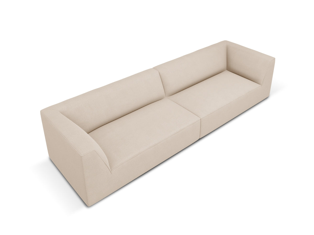 Ruby Sofa 4 Sitzer in Beige-Ottawa präsentiert im Onlineshop von KAQTU Design AG. 4er Sofa ist von Micadoni