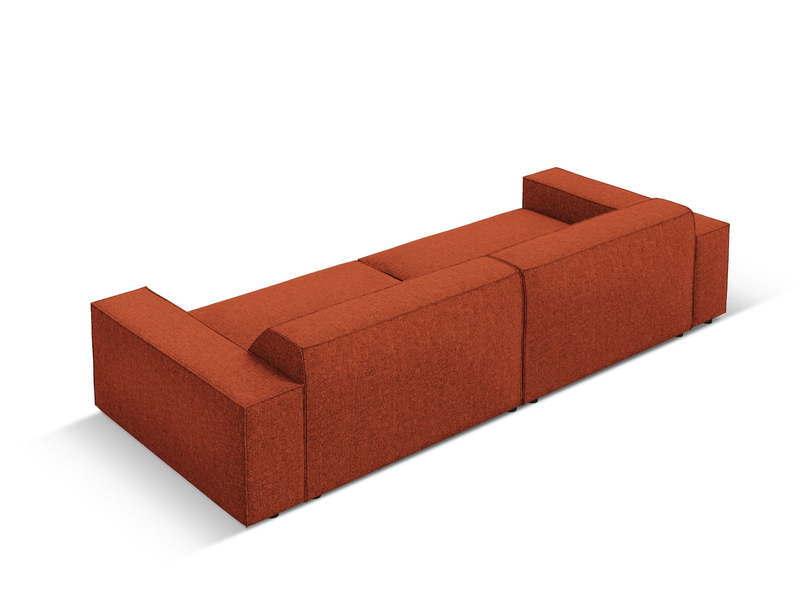 Jodie Modulares Sofa 4 Sitzer in Terracotta präsentiert im Onlineshop von KAQTU Design AG. 3er Sofa ist von Micadoni