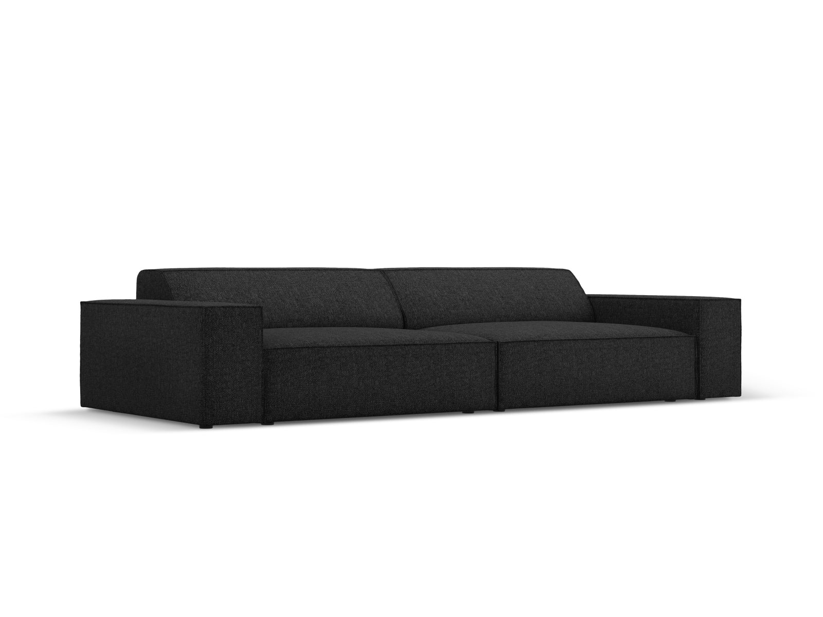 Jodie Modulares Sofa 4 Sitzer in Black präsentiert im Onlineshop von KAQTU Design AG. 3er Sofa ist von Micadoni
