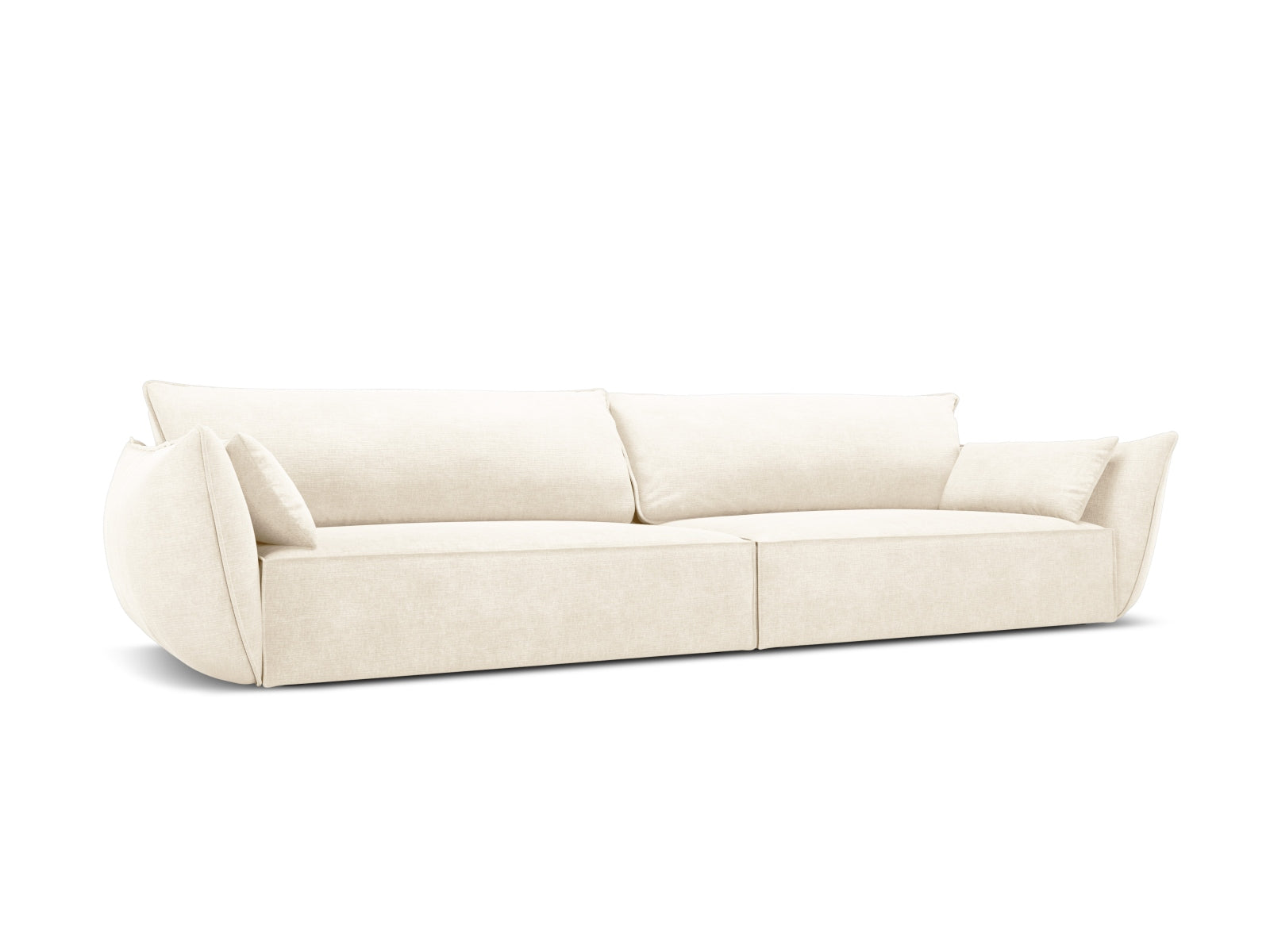 Kaelle Sofa 4 Sitzer in Light Beige präsentiert im Onlineshop von KAQTU Design AG. 4er Sofa ist von Micadoni