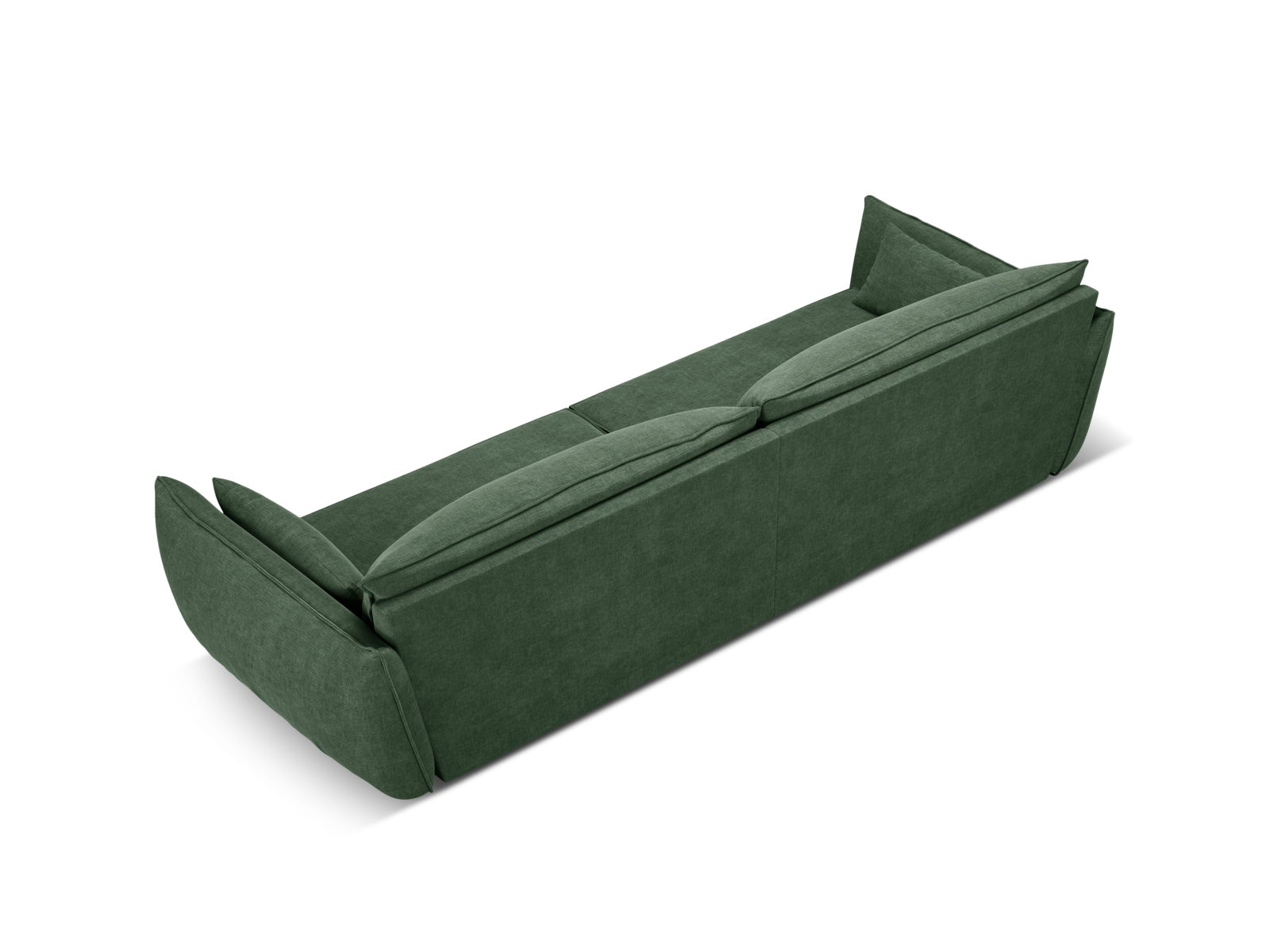 Kaelle Sofa 4 Sitzer in Bottle Green präsentiert im Onlineshop von KAQTU Design AG. 4er Sofa ist von Micadoni