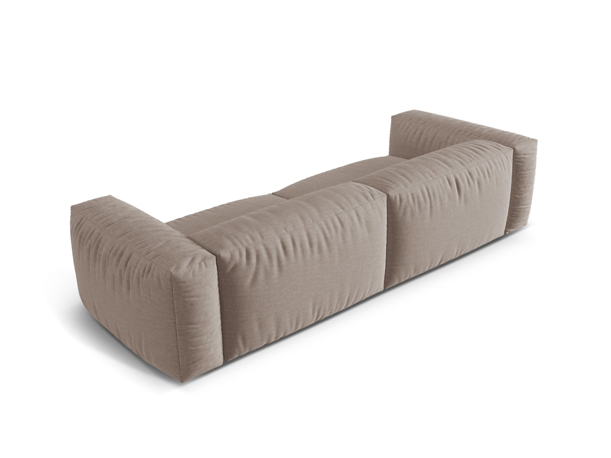 Martina Modulares Sofa 4 Sitzer in Dark Beige-Boston präsentiert im Onlineshop von KAQTU Design AG. 3er Sofa ist von Micadoni