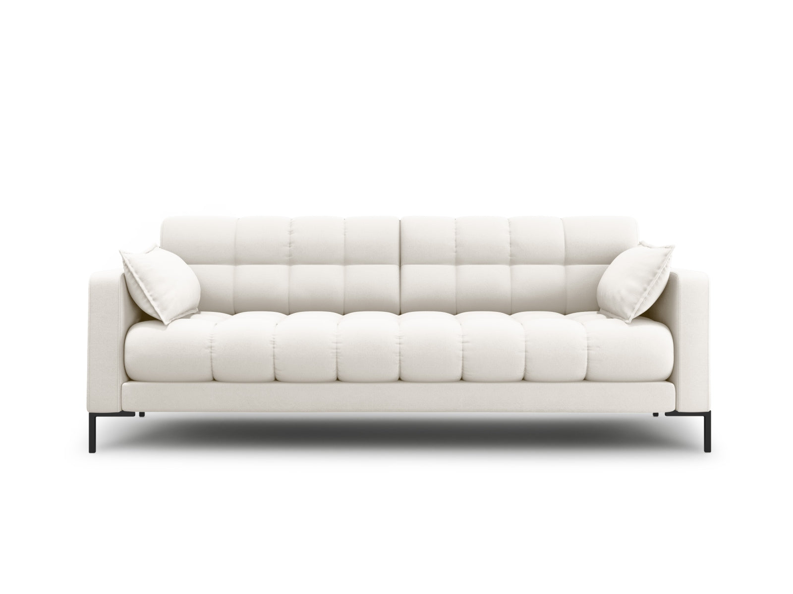 Mamaia Sofa 4 Sitzer in Light Beige/Schwarz präsentiert im Onlineshop von KAQTU Design AG. 4er Sofa ist von Micadoni
