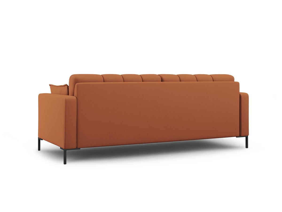 Mamaia Sofa 4 Sitzer in Brick/Schwarz-Neve präsentiert im Onlineshop von KAQTU Design AG. 4er Sofa ist von Micadoni