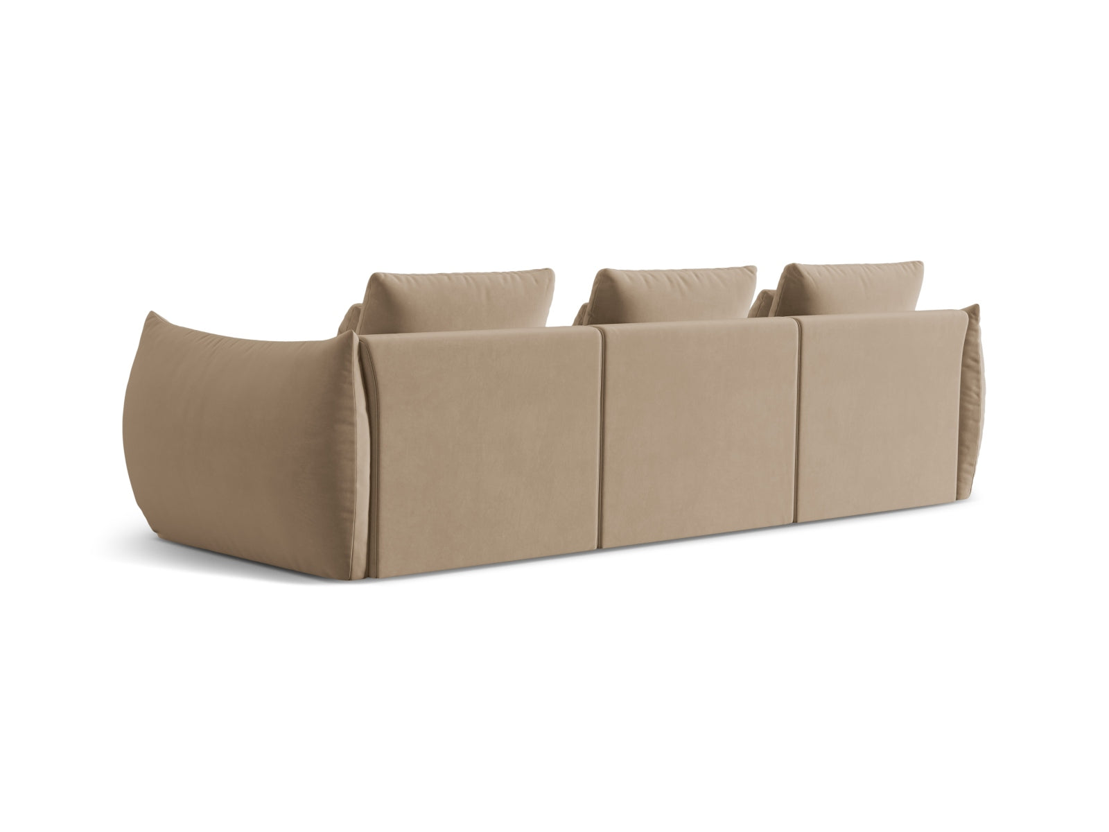 Entdecken Sie das Bloom Velour Modular Sofa 4 Sitzer von Micadoni – elegantes Design, hervorragender Komfort und flexible Anpassungsmöglichkeiten für Ihr Wohnzimmer.