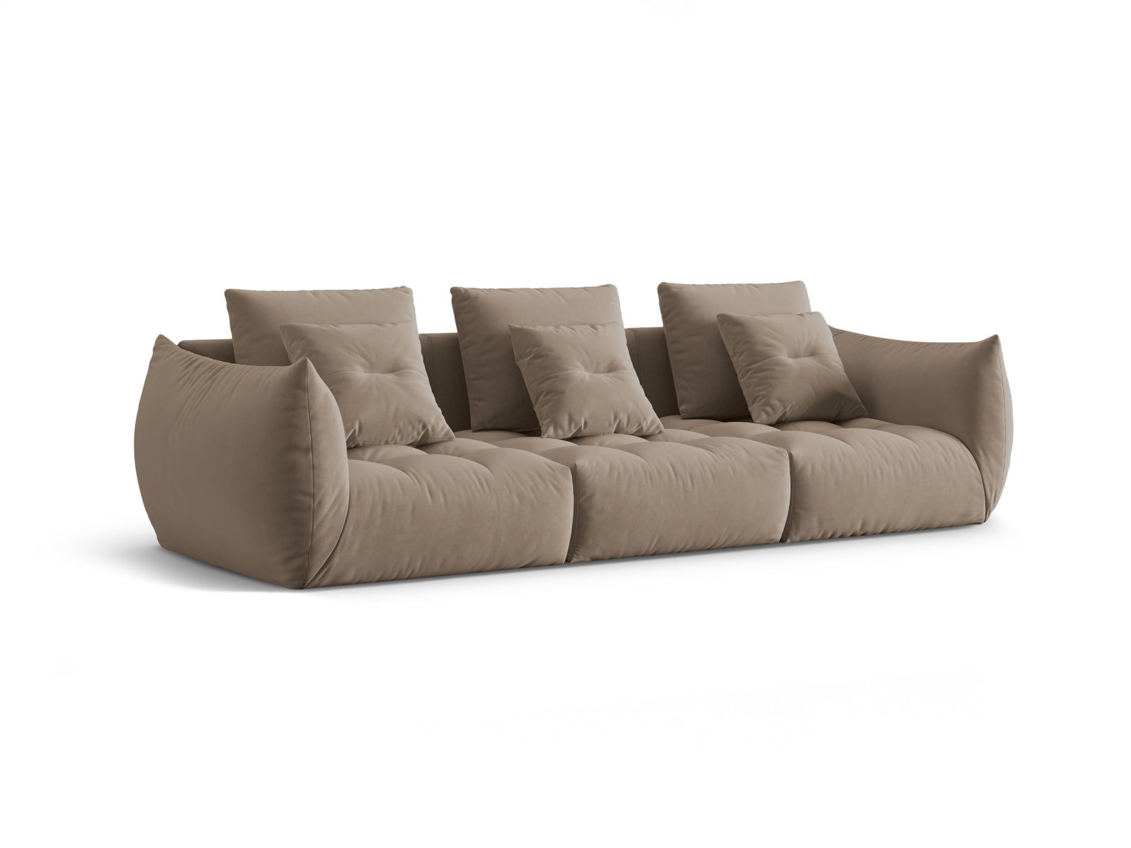 Erleben Sie das Bloom Velour Modular Sofa 4 Sitzer von Micadoni – stilvolles Design, optimaler Komfort und vielseitige Konfigurationsmöglichkeiten für Ihr Zuhause.