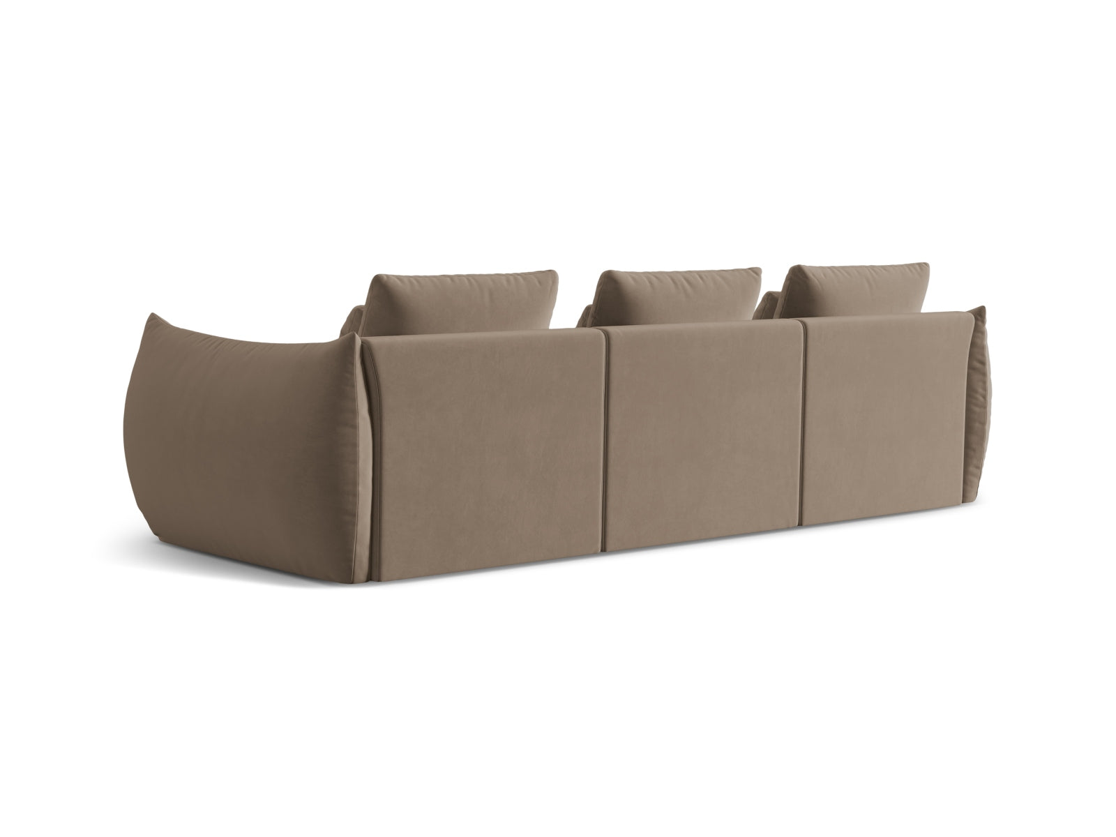 Entdecken Sie das Bloom Velour Modular Sofa 4 Sitzer von Micadoni – elegantes Design, hervorragender Komfort und flexible Anpassungsmöglichkeiten für Ihr Wohnzimmer.