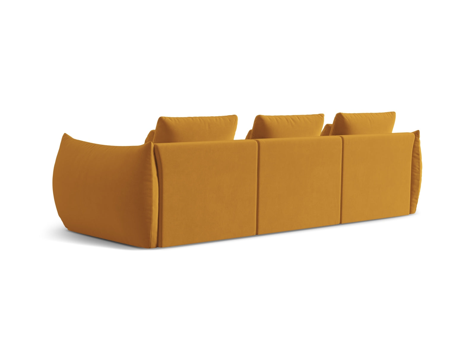 Entdecken Sie das Bloom Velour Modular Sofa 4 Sitzer von Micadoni – elegantes Design, hervorragender Komfort und flexible Anpassungsmöglichkeiten für Ihr Wohnzimmer.