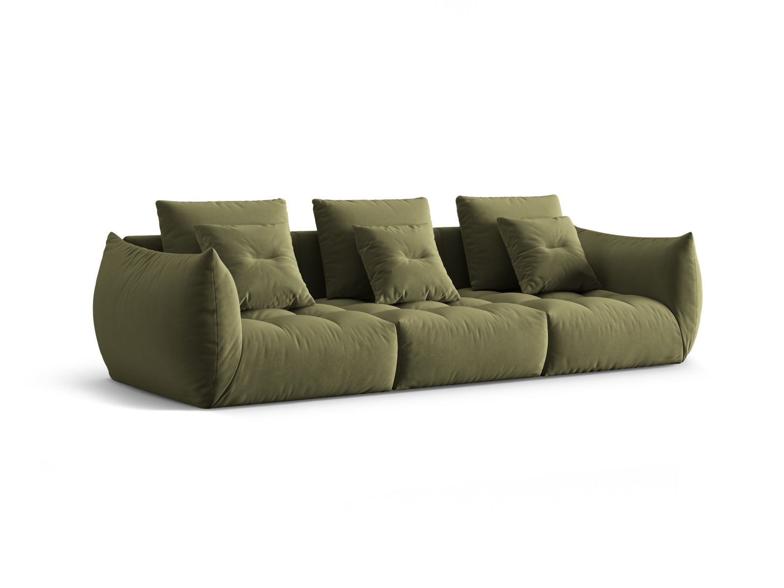 Erleben Sie das Bloom Velour Modular Sofa 4 Sitzer von Micadoni – stilvolles Design, optimaler Komfort und vielseitige Konfigurationsmöglichkeiten für Ihr Zuhause.