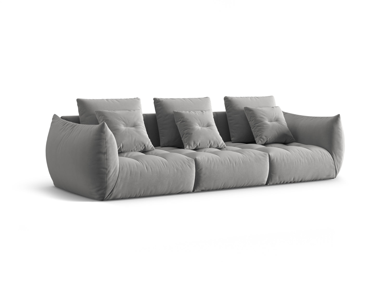Erleben Sie das Bloom Velour Modular Sofa 4 Sitzer von Micadoni – stilvolles Design, optimaler Komfort und vielseitige Konfigurationsmöglichkeiten für Ihr Zuhause.