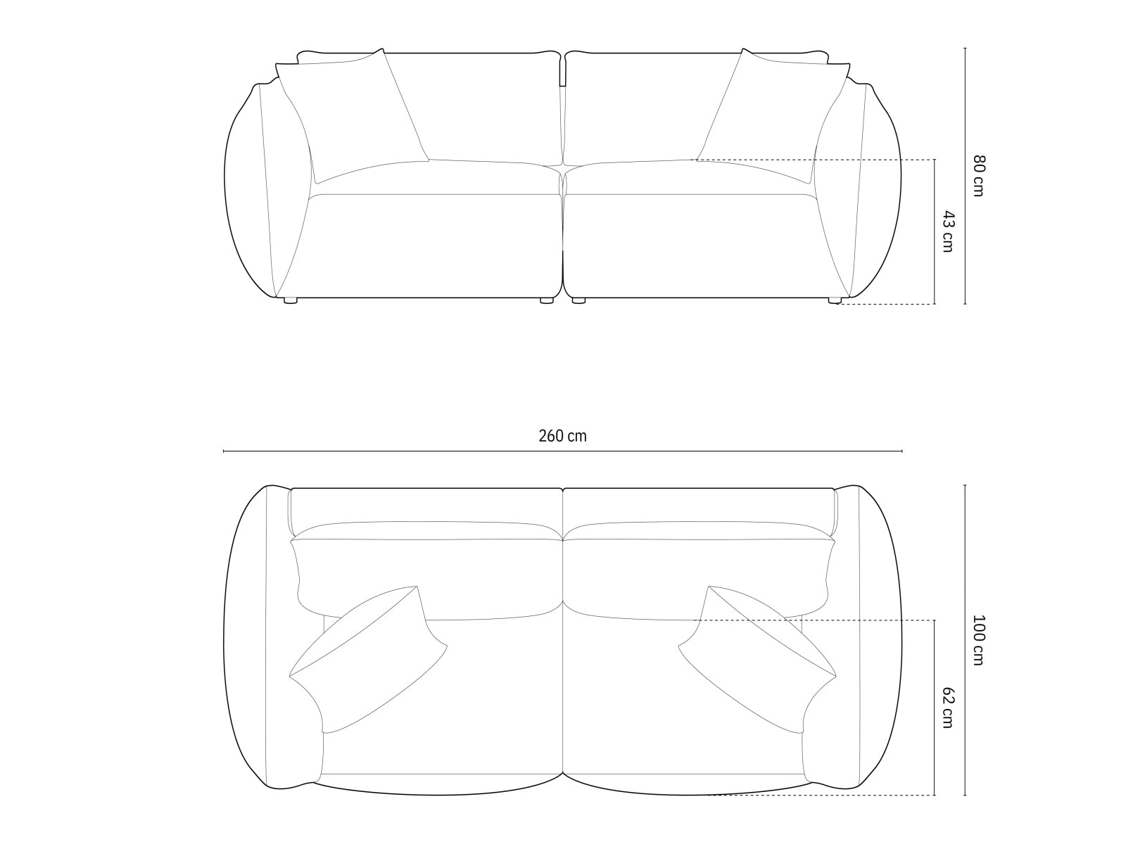 Erleben Sie das stilvolle Chris Velour Modular Sofa 4-Sitzer von Micadoni – perfekt für moderne Interiors und ultimativen Komfort!