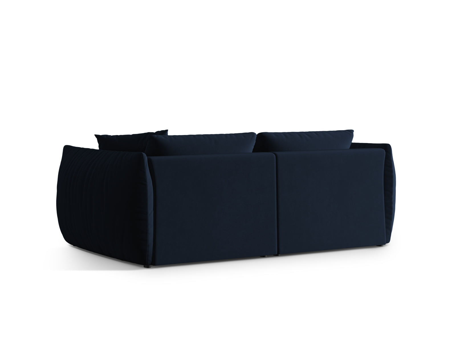 Modulares 4-Sitzer Sofa Chris in Royal Blue-Casino, perfekt für moderne Wohnräume und entspannte Stunden mit Freunden und Familie.