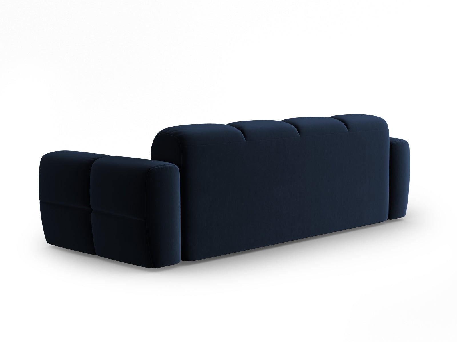 Lisa Velour Sofa 4 Sitzer in Royal Blue präsentiert im Onlineshop von KAQTU Design AG. 4er Sofa ist von Micadoni