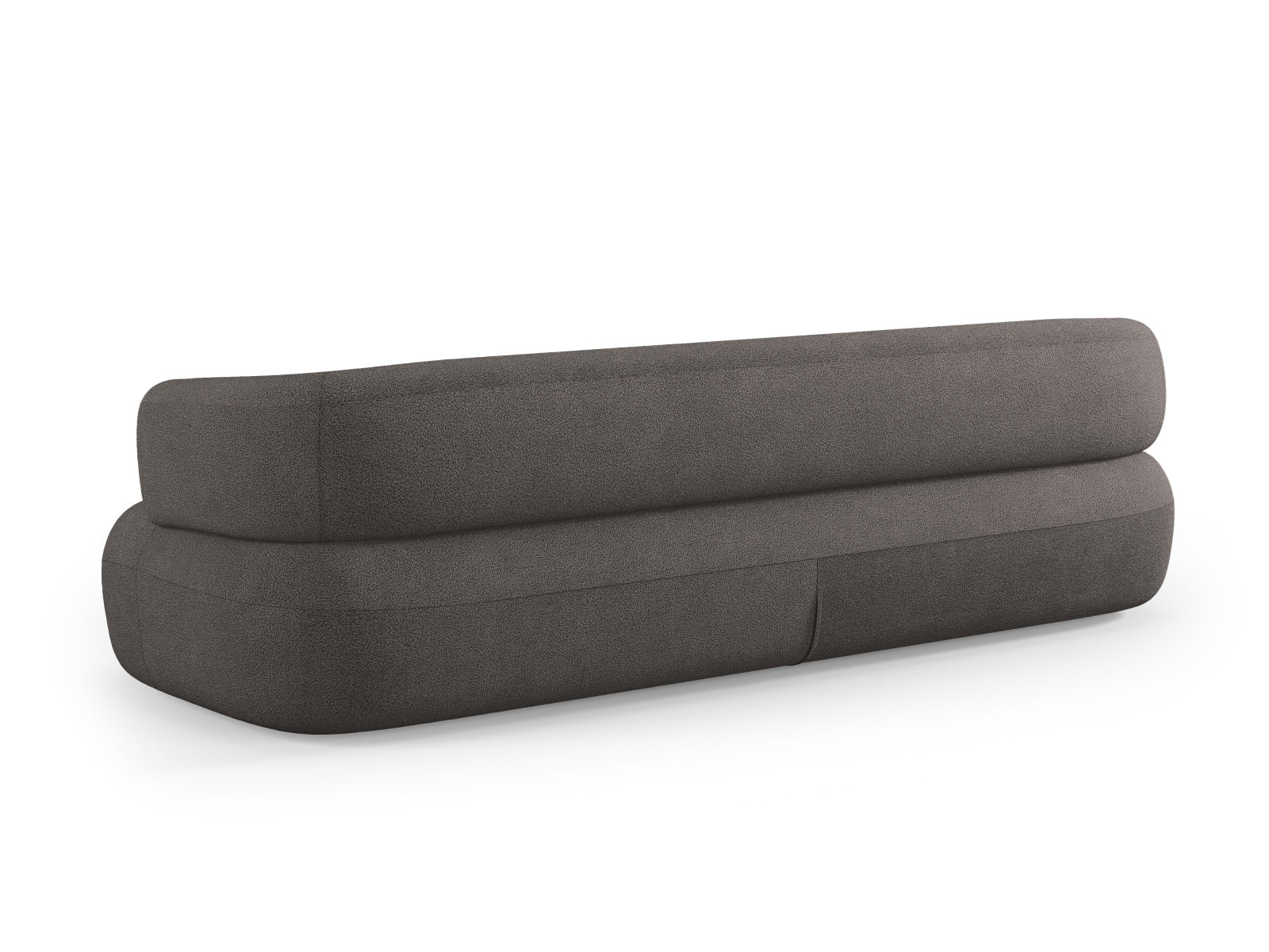 Jenny Boucle Sofa 4 Sitzer in Grey präsentiert im Onlineshop von KAQTU Design AG. 3er Sofa ist von Micadoni