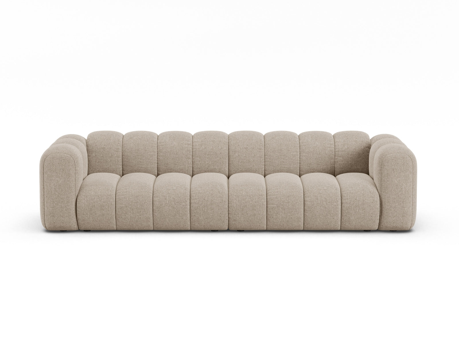 Lupine Modular Sofa 4 Sitzer in Dark Beige-Eden präsentiert im Onlineshop von KAQTU Design AG. 4er Sofa ist von Micadoni