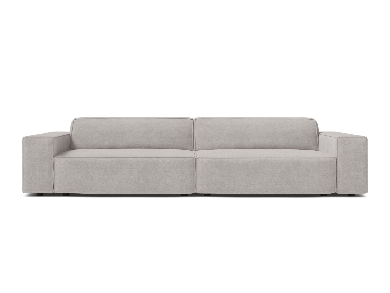 4-Sitzer Modular Sofa Jodie in Light Grey-Liberty präsentiert im Onlineshop von KAQTU Design AG. 4er Sofa ist von Micadoni