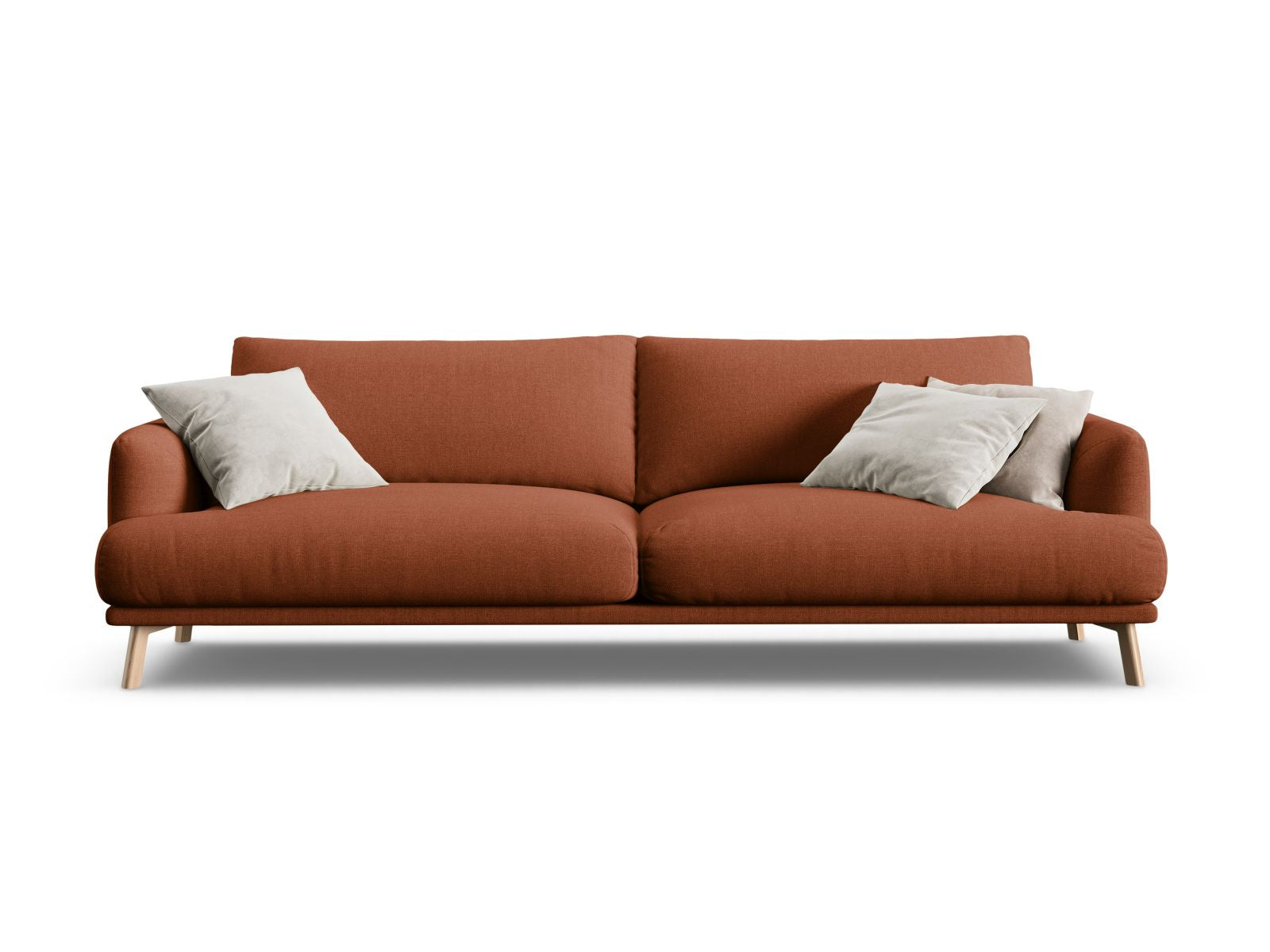 4-Sitzer Sofa Naomi in Brick-Liberty präsentiert im Onlineshop von KAQTU Design AG. 4er Sofa ist von Micadoni