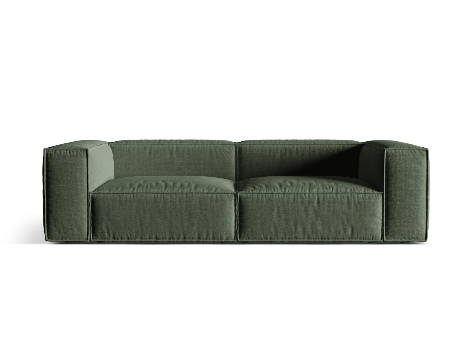 Nuria Sofa 4 Sitzer in Moss Green präsentiert im Onlineshop von KAQTU Design AG. Sofa ist von Micadoni