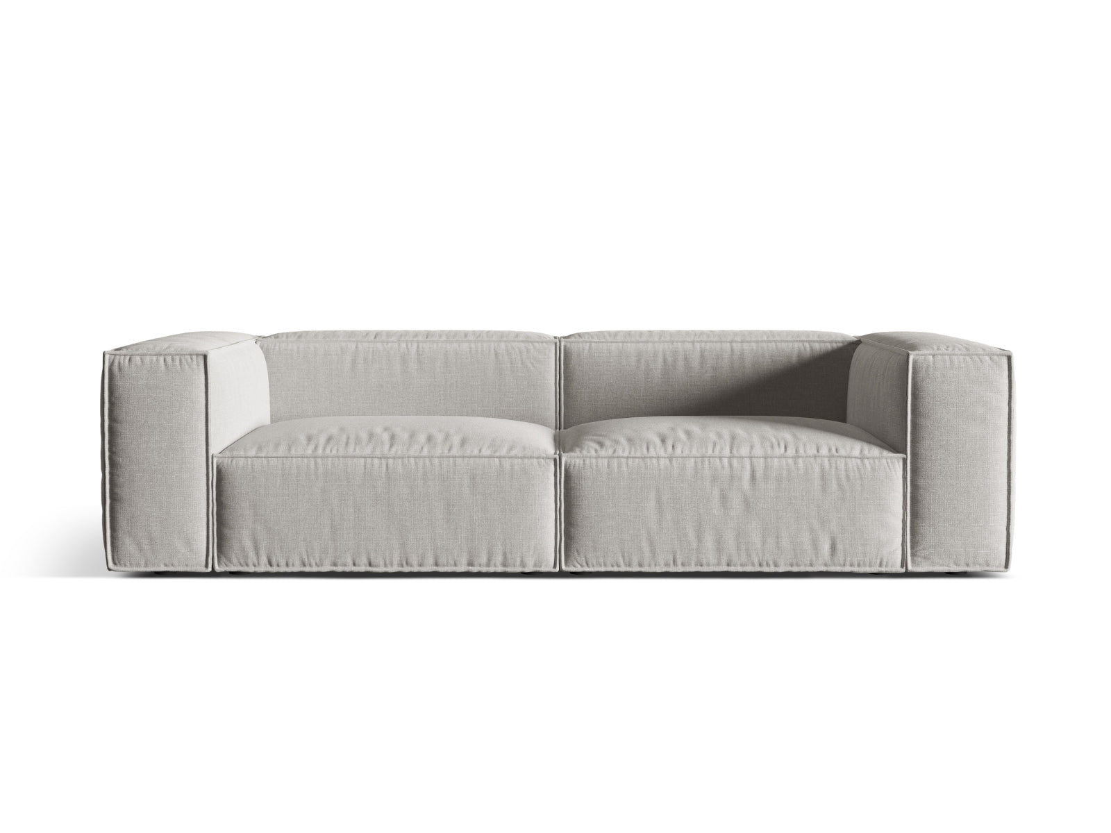 Nuria Sofa 4 Sitzer in Light Grey präsentiert im Onlineshop von KAQTU Design AG. Sofa ist von Micadoni