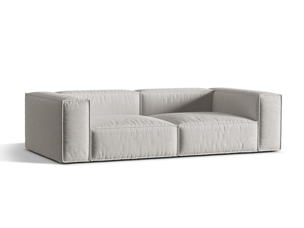 4-Sitzer Sofa Nuria in Light Grey-Liberty präsentiert im Onlineshop von KAQTU Design AG. 4er Sofa ist von Micadoni