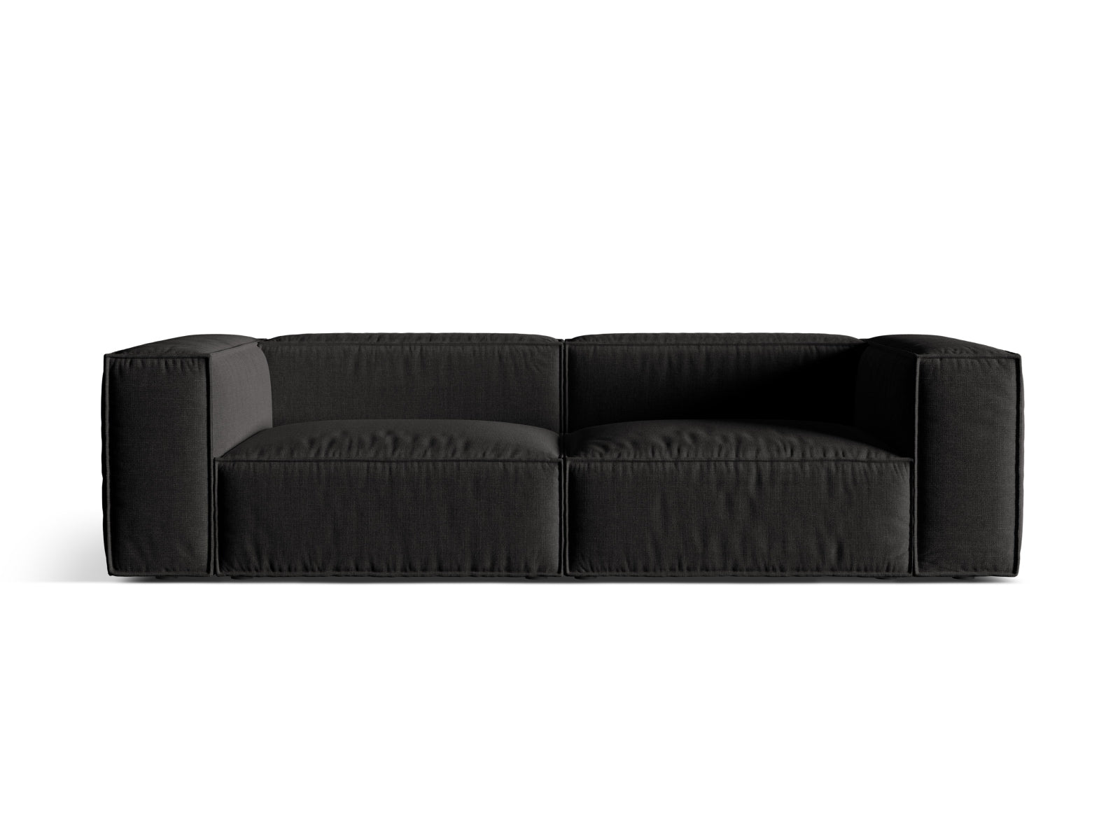 Nuria Sofa 4 Sitzer in Black präsentiert im Onlineshop von KAQTU Design AG. Sofa ist von Micadoni