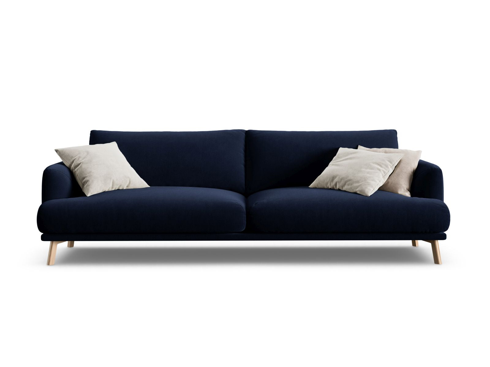 4-Sitzer Sofa Naomi in Royal Blue-Salvador präsentiert im Onlineshop von KAQTU Design AG. 4er Sofa ist von Micadoni