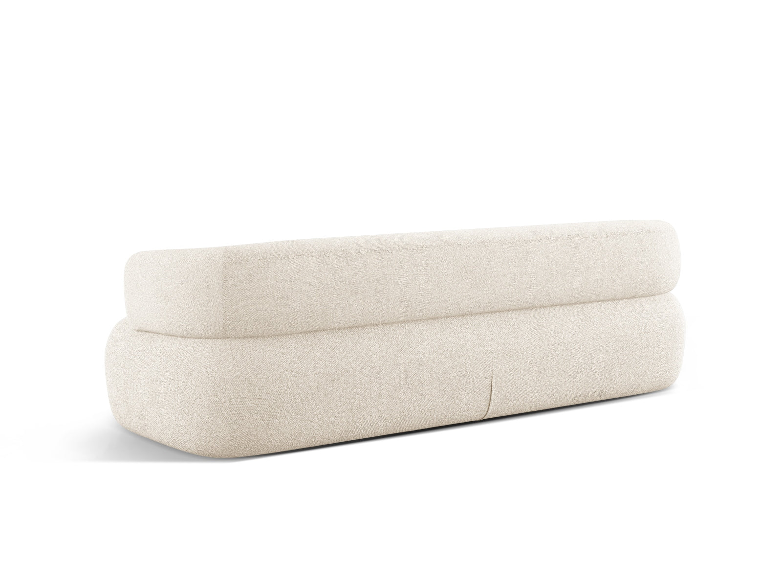 Jenny Boucle Sofa 4 Sitzer in Beige präsentiert im Onlineshop von KAQTU Design AG. 3er Sofa ist von Micadoni