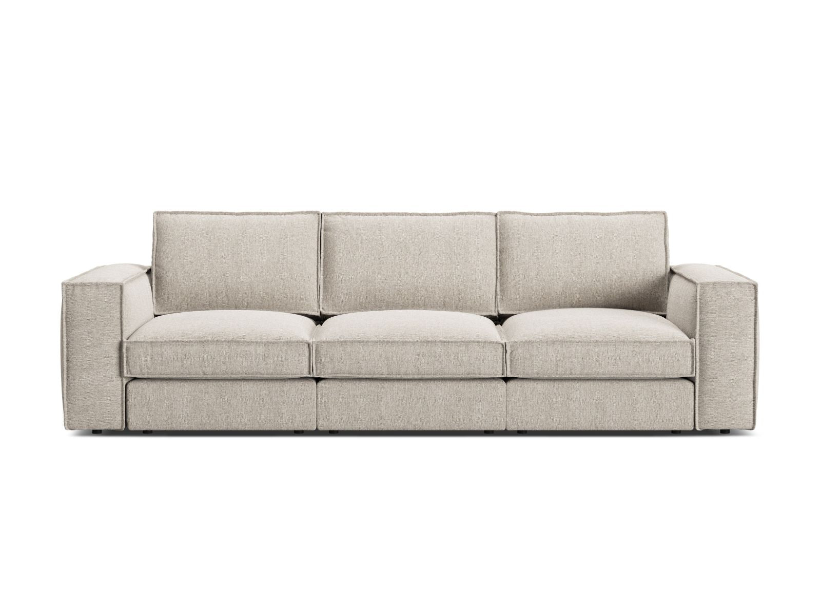 4-Sitzer Modular Sofa Pola in Sand-Babel präsentiert im Onlineshop von KAQTU Design AG. 4er Sofa ist von Micadoni