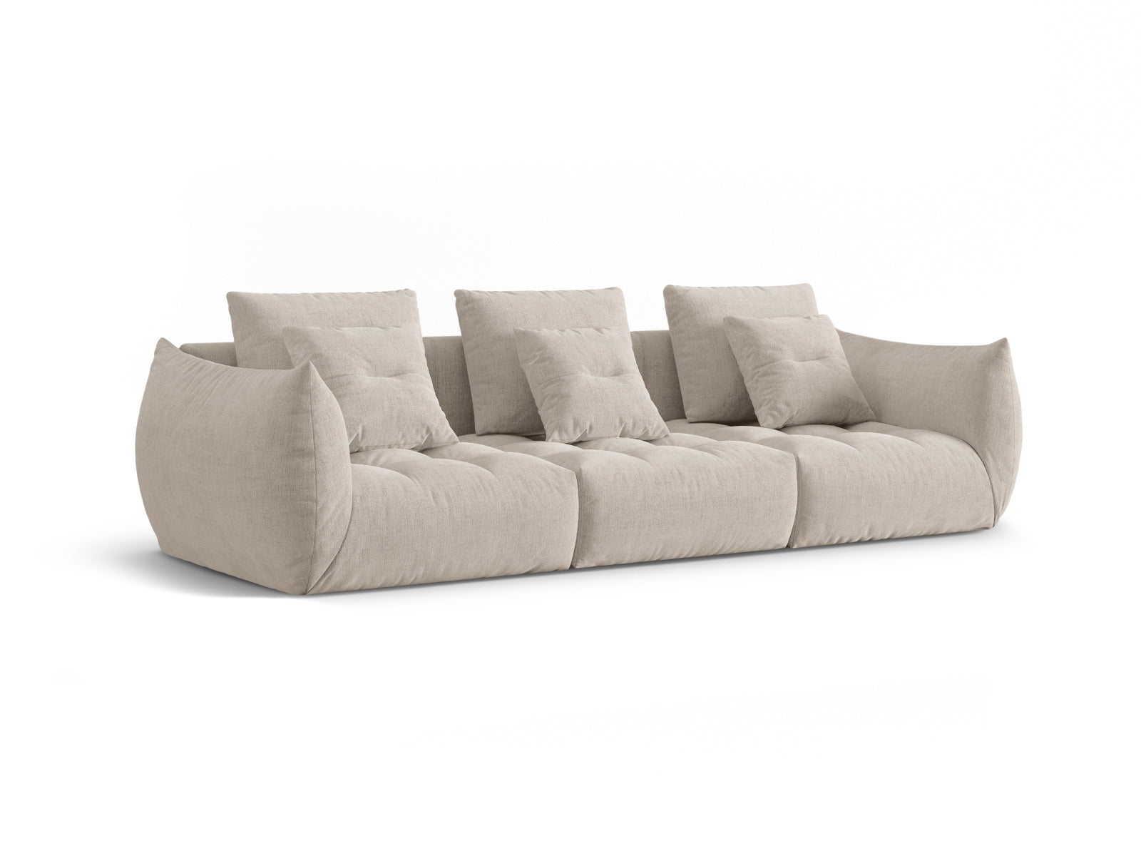 Entdecken Sie das Bloom Modular Sofa 4 Sitzer von Micadoni – elegantes Design, flexible Module und höchsten Komfort für Ihr modernes Wohnzimmer.