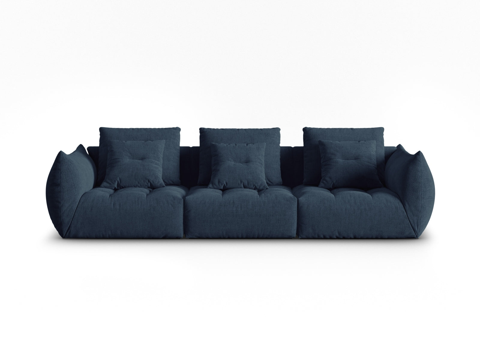 Bloom Modular Sofa 4 Sitzer in Dark Blue präsentiert im Onlineshop von KAQTU Design AG. 4er Sofa ist von Micadoni