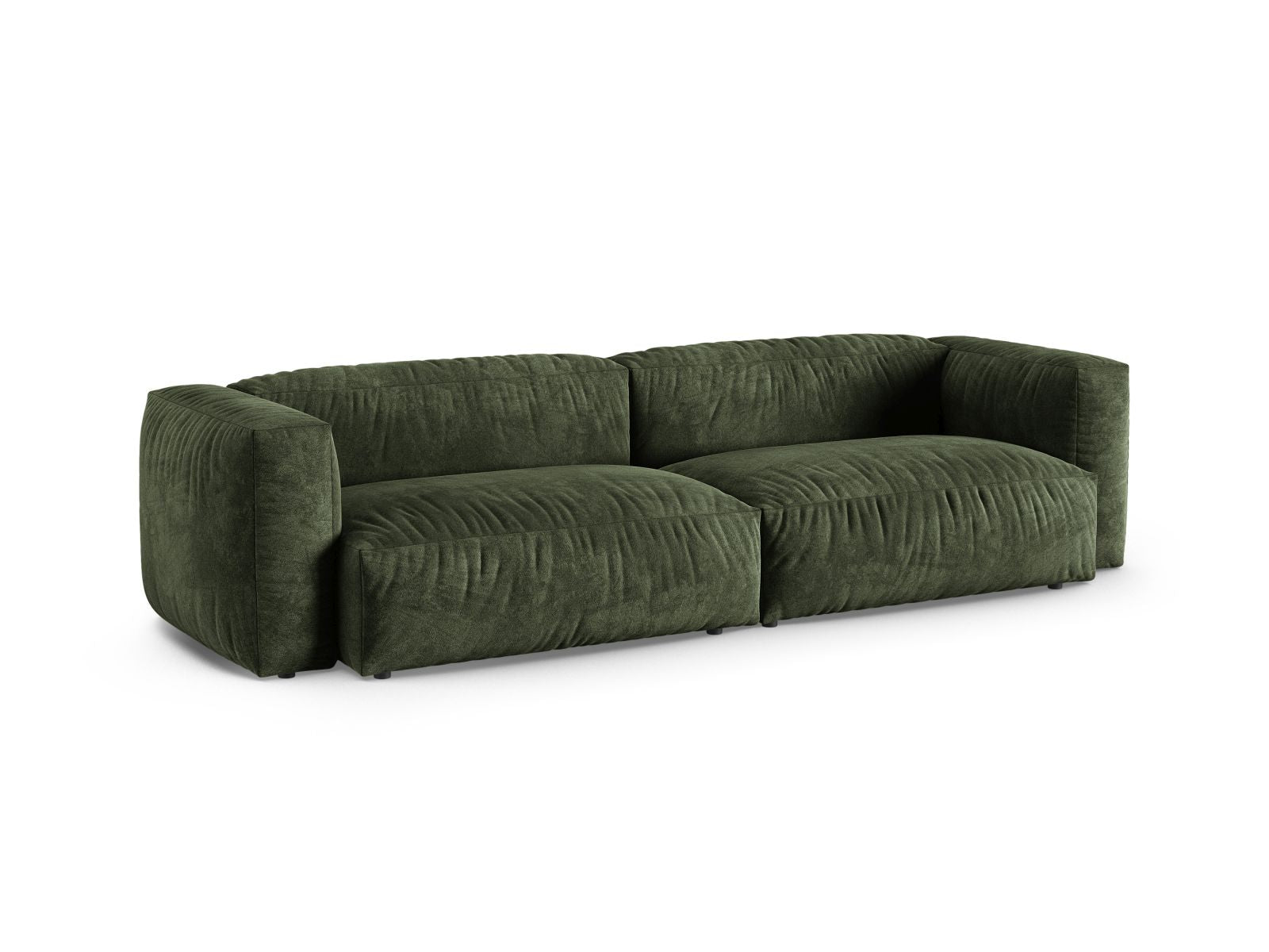 Elegantes 4-Sitzer Sofa XL Martina in stilvollem Green-Vogue, ideal für moderne Wohnräume, erhältlich bei KAQTU Design AG.
