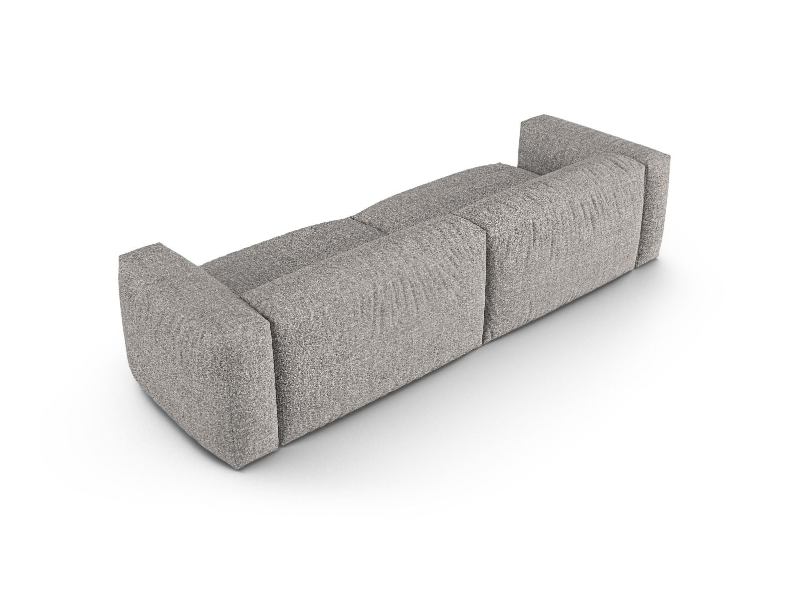 Elegantes 4-Sitzer Sofa Martina in Graphit, ideal für moderne Wohnräume. Bietet Komfort und Stil für gesellige Abende.
