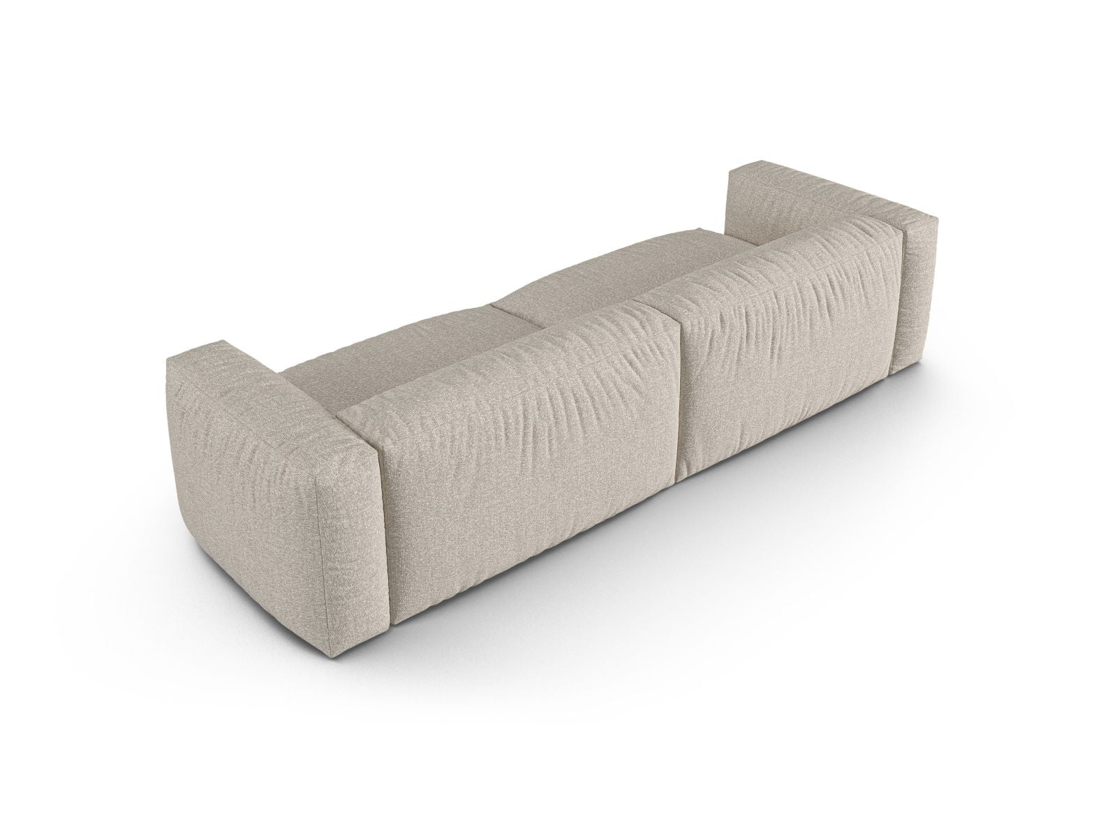 Beige 4-Sitzer XL Sofa Martina von Micadoni, stilvolles und anpassbares Möbel für entspannte Stunden und gesellige Zusammenkünfte.