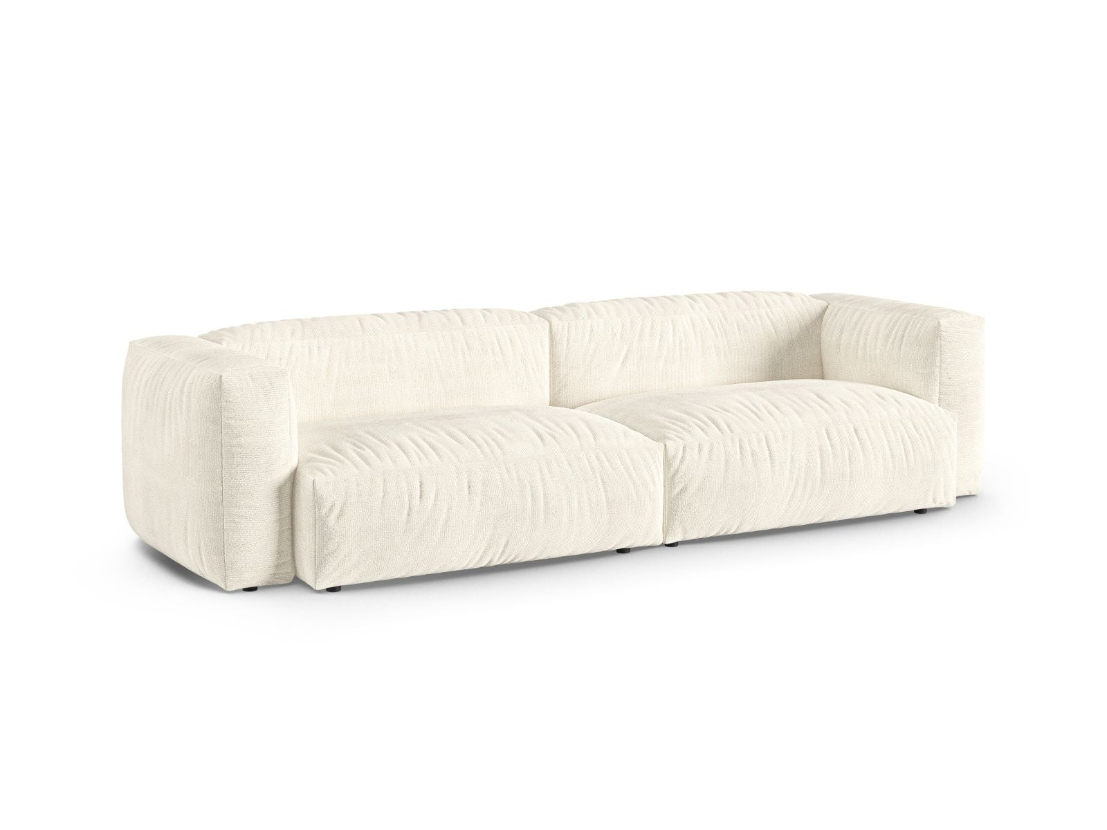 Elegantes 4-Sitzer Sofa XL Martina in Ivory-Monet, ideal für stilvolle Wohnräume, präsentiert von Micadoni.