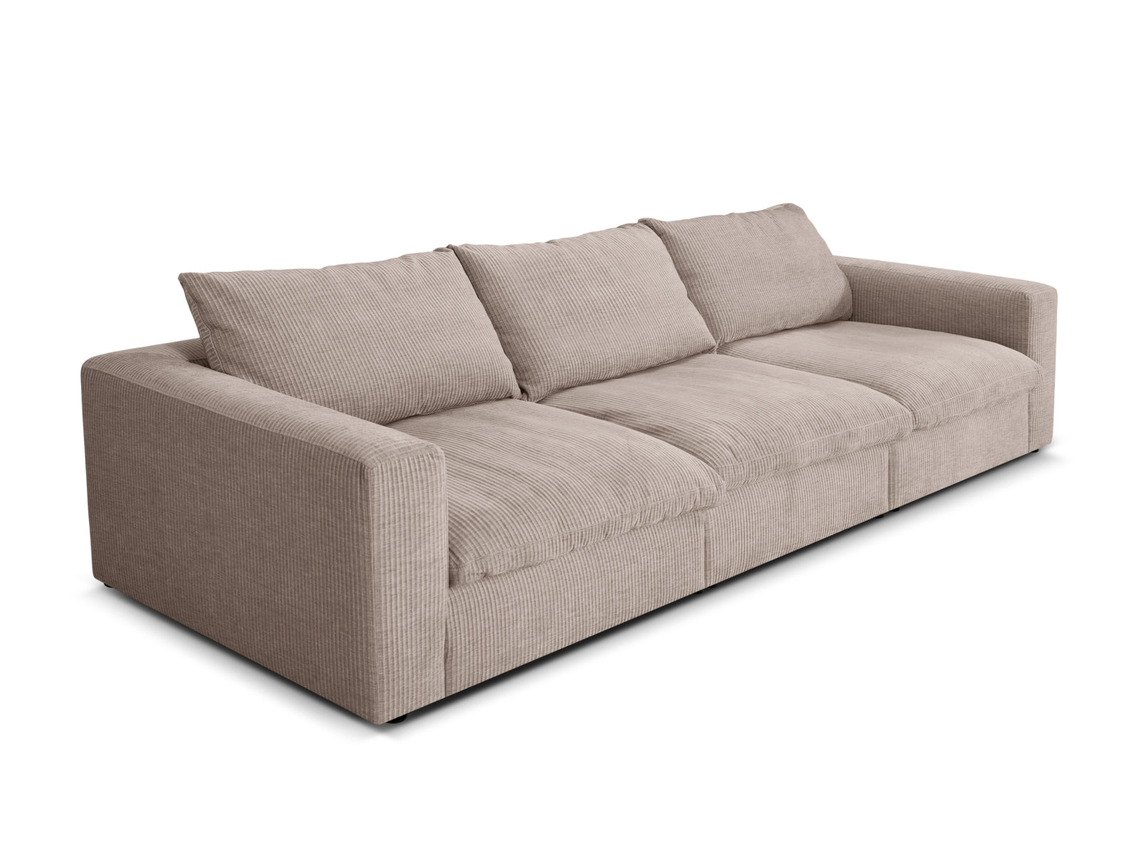 Lazy Modular Sofa 5 Sitzer in Beige präsentiert im Onlineshop von KAQTU Design AG. 5er Sofa ist von Micadoni
