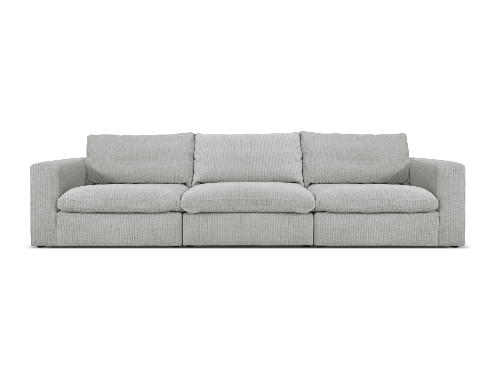 Lazy Modular Sofa 5 Sitzer in Light Grey präsentiert im Onlineshop von KAQTU Design AG. 5er Sofa ist von Micadoni